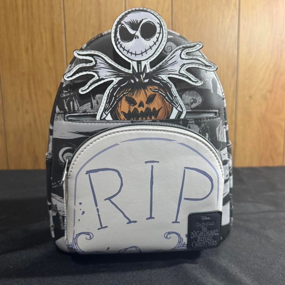 Loungefly NBC- Jack Skellington RIP backpack - JACK MOVES! NWTβ